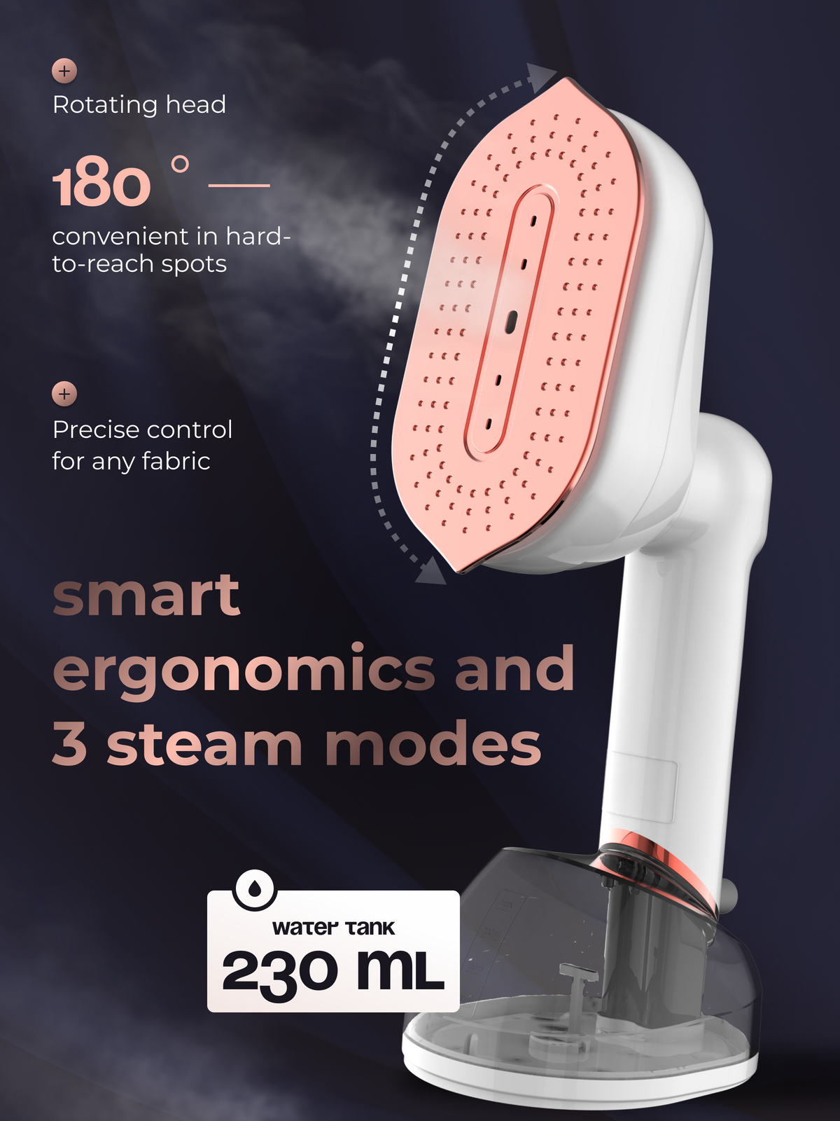 Handheld steamer